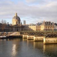 Morning light on the Louvre from the Seine | Kate Baker