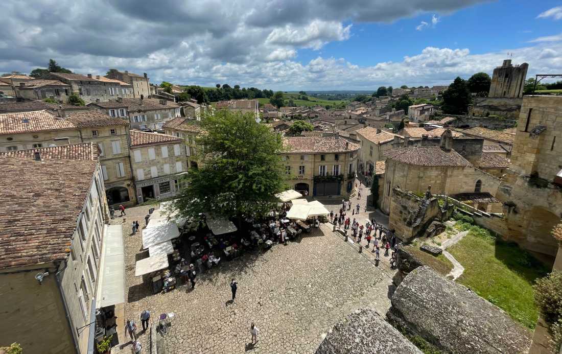 Overlooking St Emilion in France |  Tali Emdin