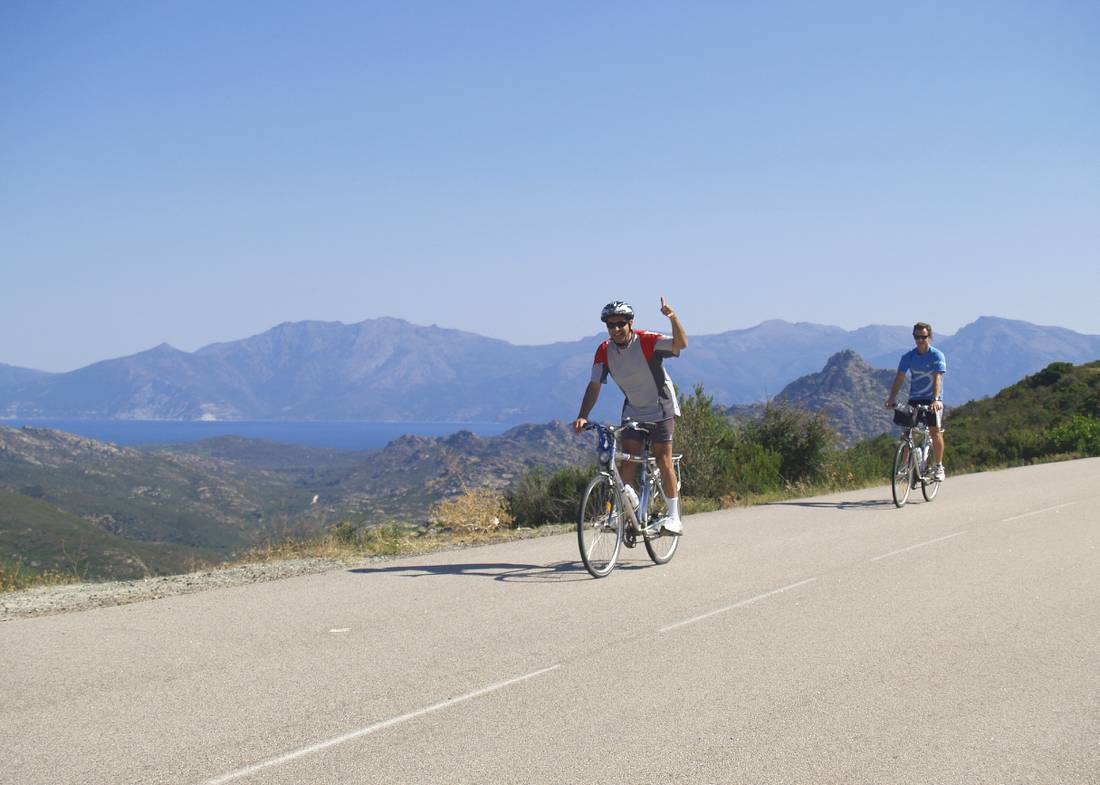 Cycling in Corsica