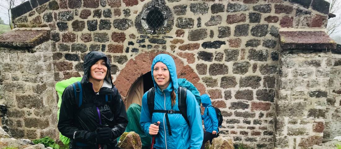 Wet weather gear along the Way of St James in France |  <i>Allie Peden</i>