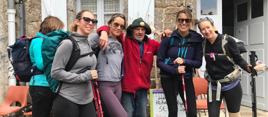 Ready to hit the Camino trail! | <i>Allie Peden</i>