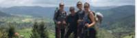 Very happy Camino walkers in France |  <i>Allie Peden</i>