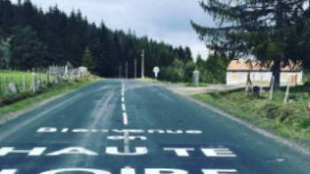 Photo 20-9-19, 5 03 26 pm,Allie Peden Following the markers of the Way of St James in France