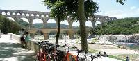 The Roman aqueduct Ponte du Gard, one of the many historical legacies found in the Languedoc-Roussillion region