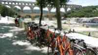 The Roman aqueduct Ponte du Gard, one of the many historical legacies found in the Languedoc-Roussillion region