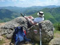 Crossing the Pyrenees from France into Spain on the Camino |  <i>Helen Wallis</i>