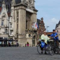 Cyclists in Bethune in the Flanders region of France | Richard Tulloch