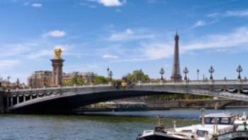 A beautiful view of La Seine in Paris