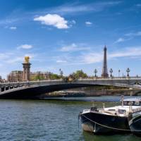 A beautiful view of La Seine in Paris