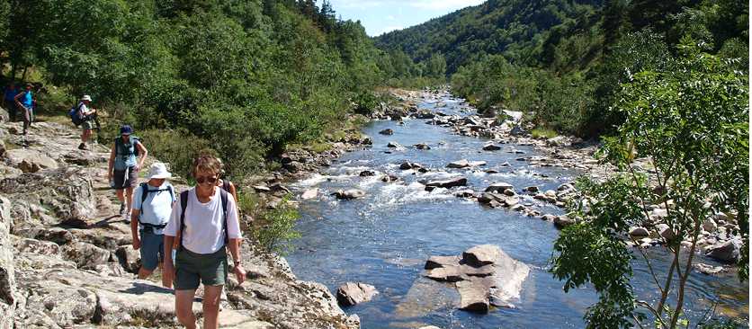 Exploring the Ardeche region