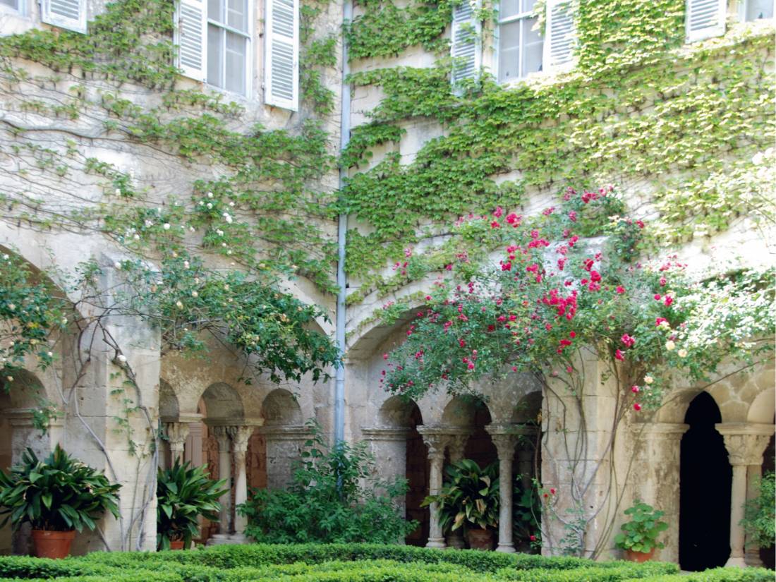 Saint Paul de Mausole Asylum, Provence, where Van Gogh painted more than 150 pieces of art |  <i>Rachel Imber</i>