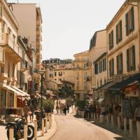 Scenes from the cycle trail in Biarritz