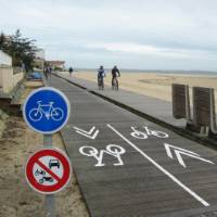 Self guided cycle way from Bordeaux to Biarritz