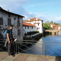 Crossing over the River Nive in St Jean Pied de Port | Scott Kirchner