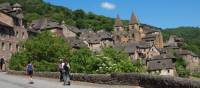 Wandering through the village of Conques