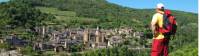 Looking toward Conques