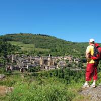 Looking toward Conques