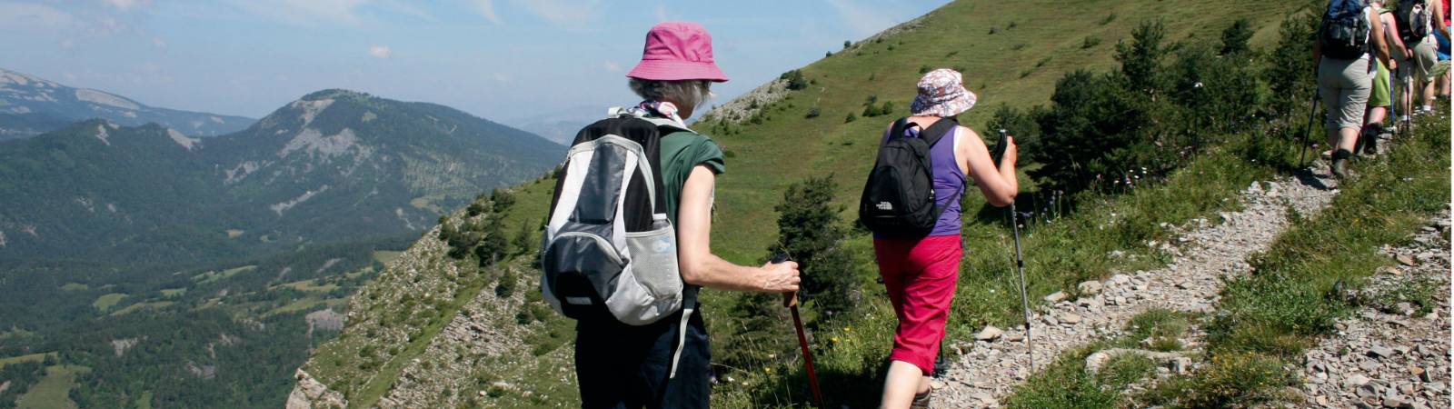 Walking the high trails above the French Riviera
