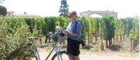 Map reading in the vines in Bordeaux |  <i>Jaclyn Lofts</i>