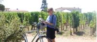 Map reading in the vines in Bordeaux |  <i>Jaclyn Lofts</i>