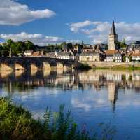 The beautiful town of Nevers