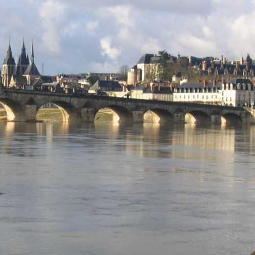 Blois on the Loire river