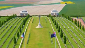 The Australian memorial at Villers-Bretonneux in France