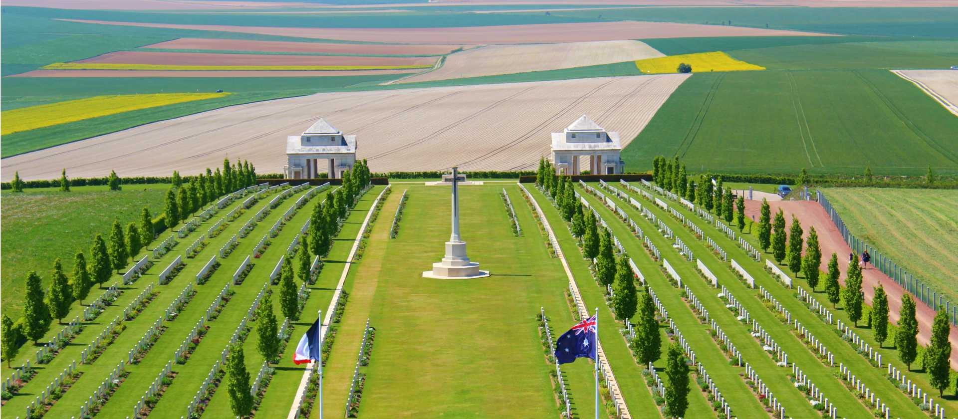 The Australian memorial at Villers-Bretonneux in France