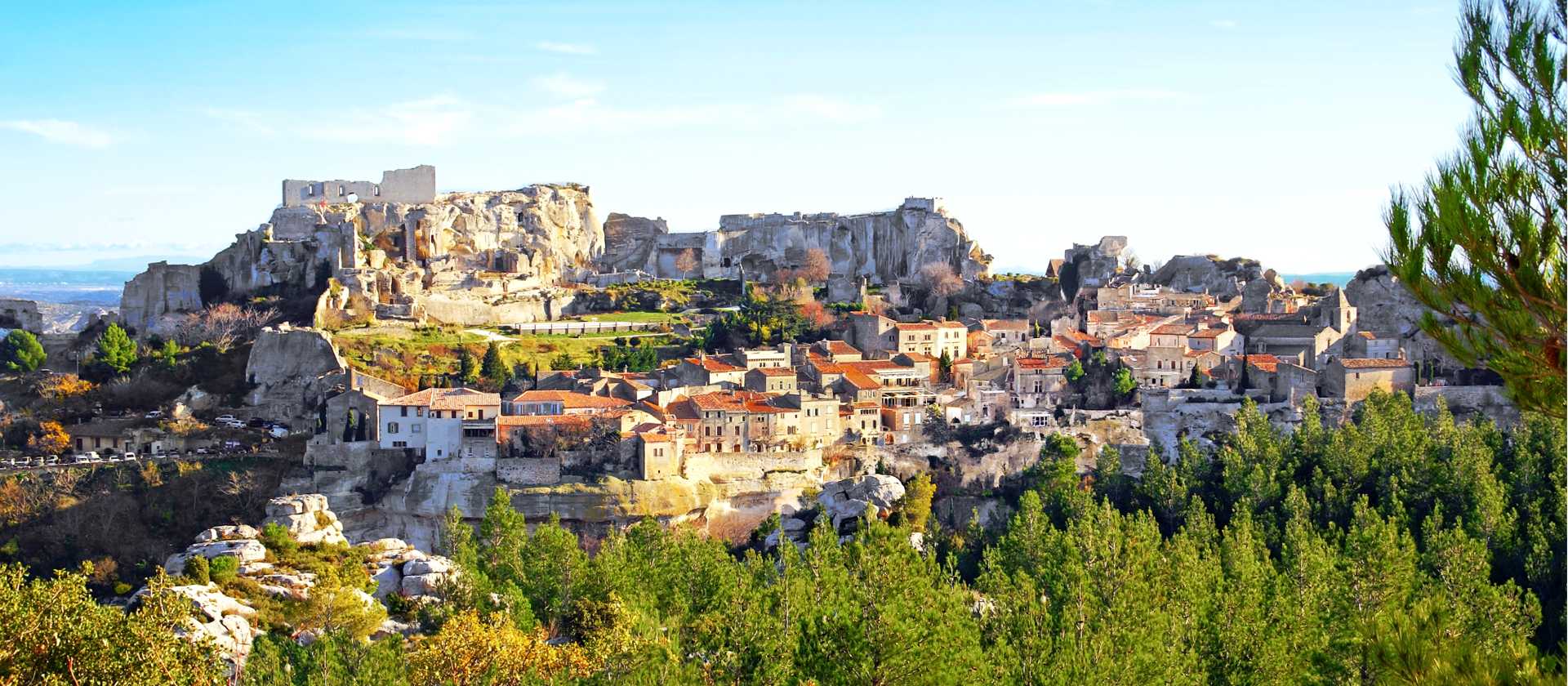 Discover the village of Les Baux de Provence in France
