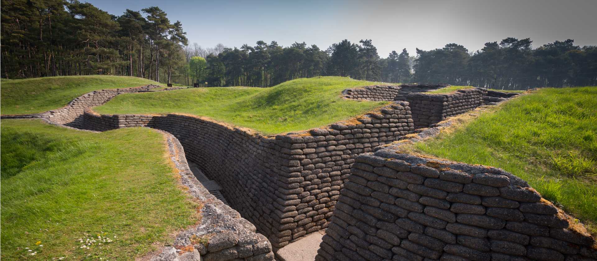 Visit the preserved trenches from WWI in France