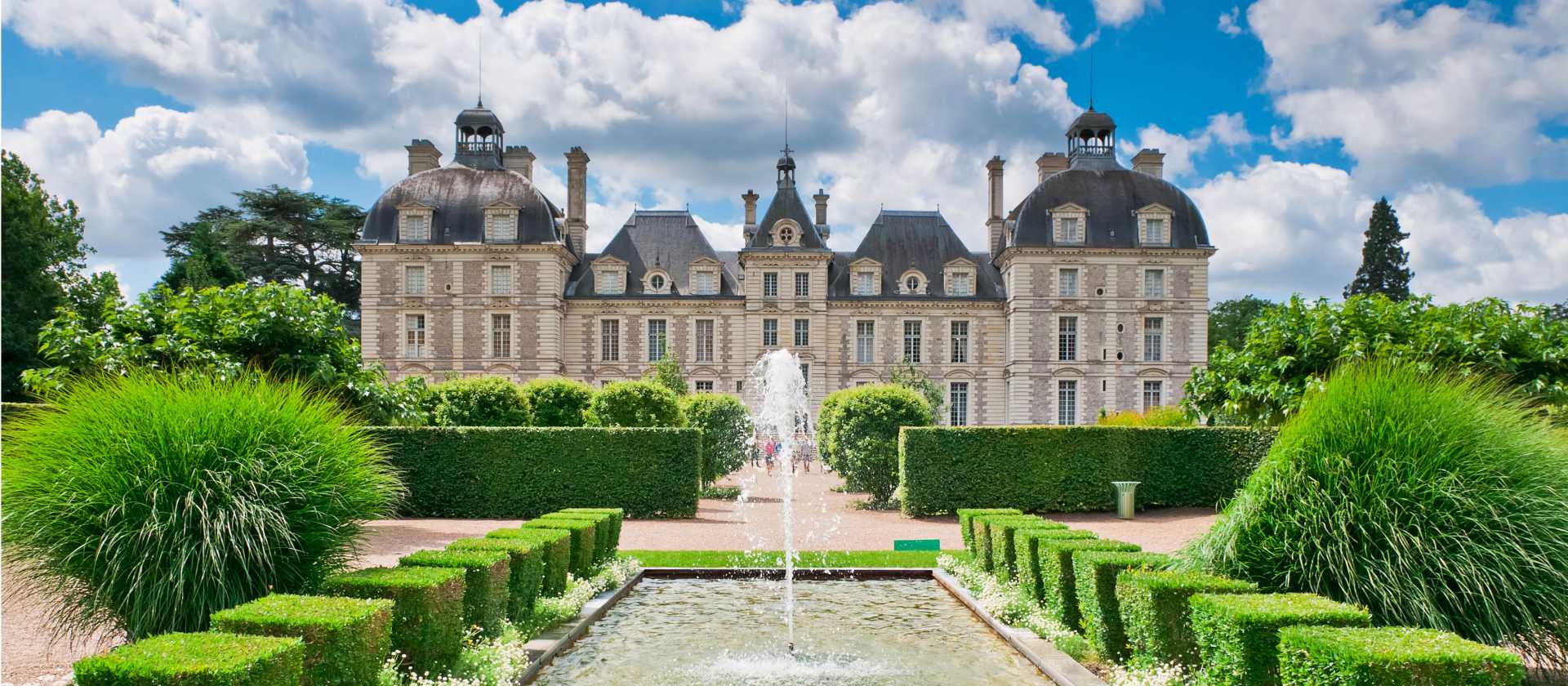 The magnificent Cheverny Chateau in the Loire Valley, France