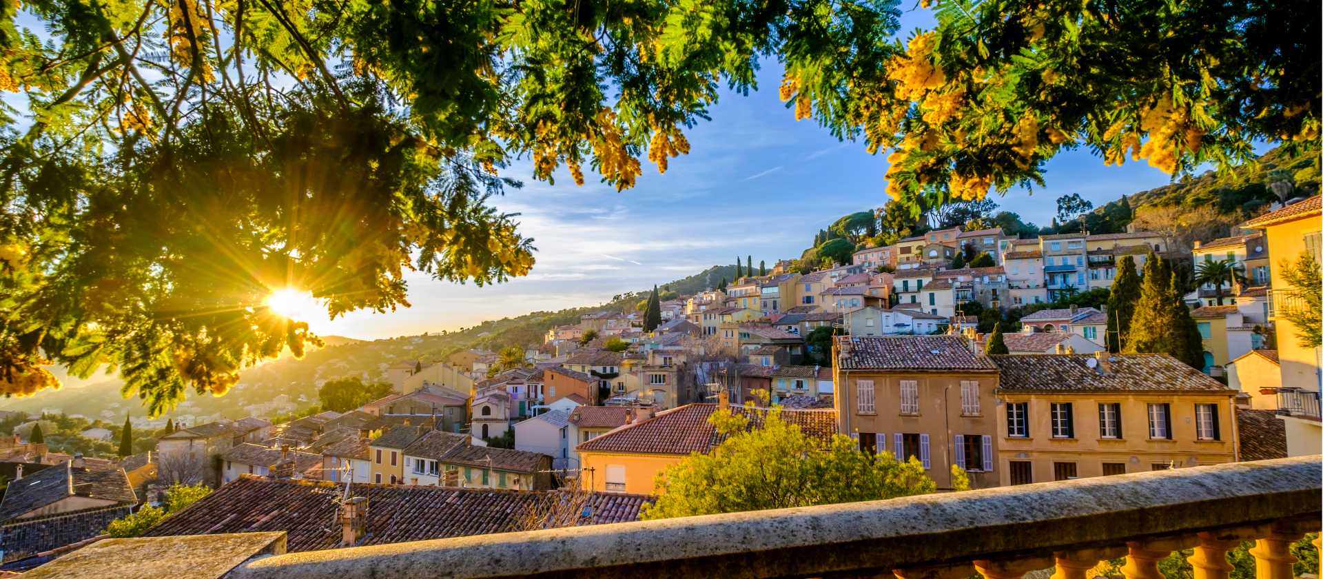 Discover gorgeous Bormes-les-Mimosas on the French Riviera