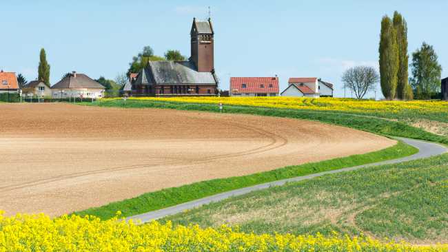 The trail to Thiepval