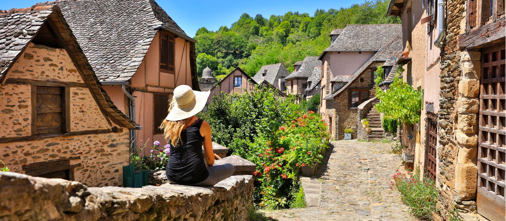 Discover the beautiful French village of Conques