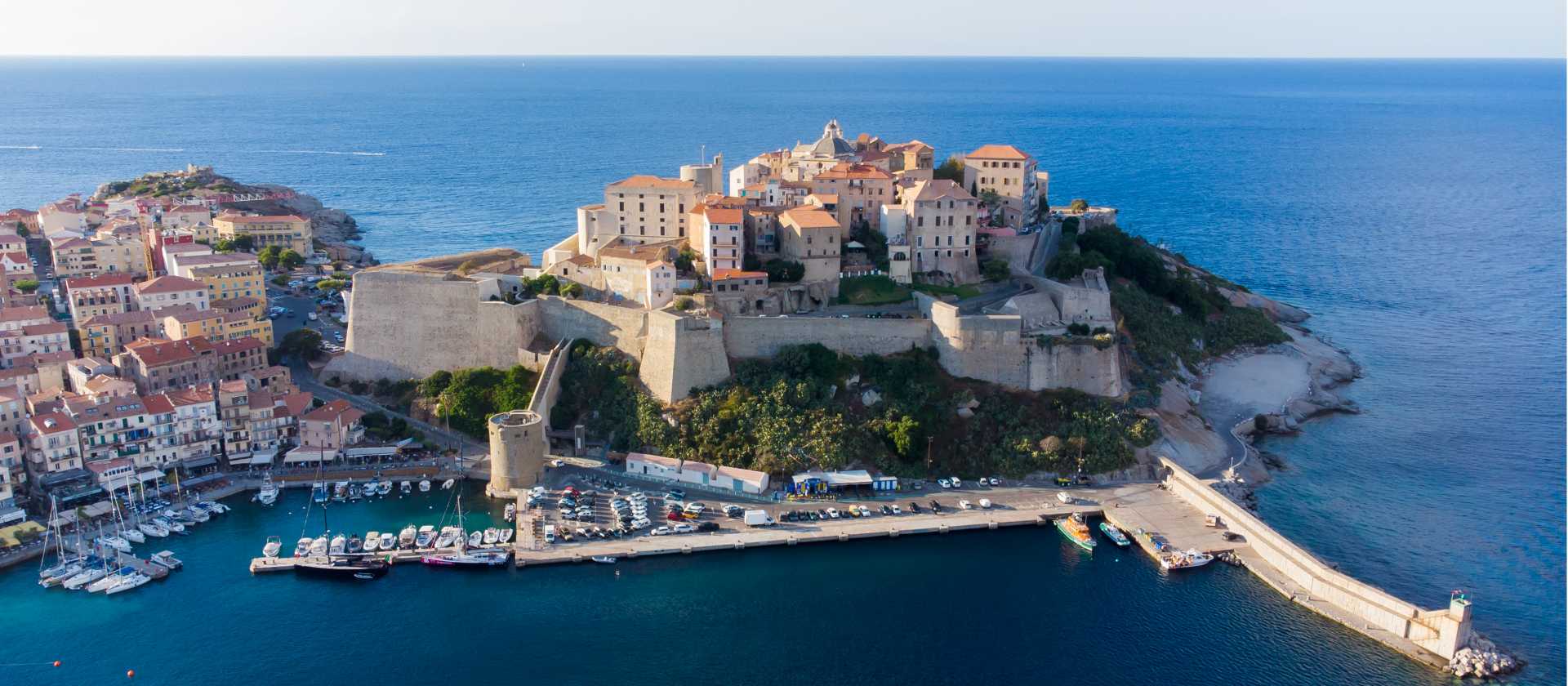 The Citadel of Calvi on Corsica