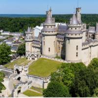 The magnificent Castle of Pierrefonds in France