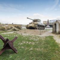 Invasion landing memorial, Normandy