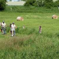 Cycling Germany's quiet rural backroads towards Straslund