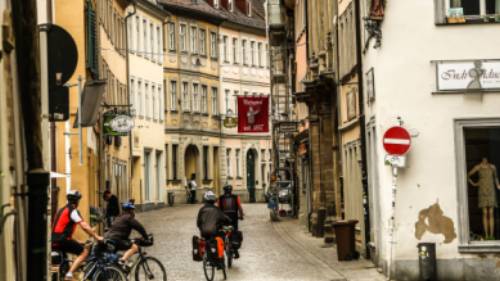 Cycling through historic Bamberg | Tim Charody