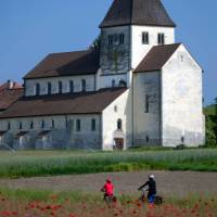 Cycling in Reichenau, Lake Constance