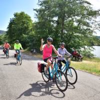 Cycling along the Moselle