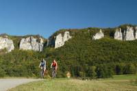 Cycling in the Danube Valley in Germany