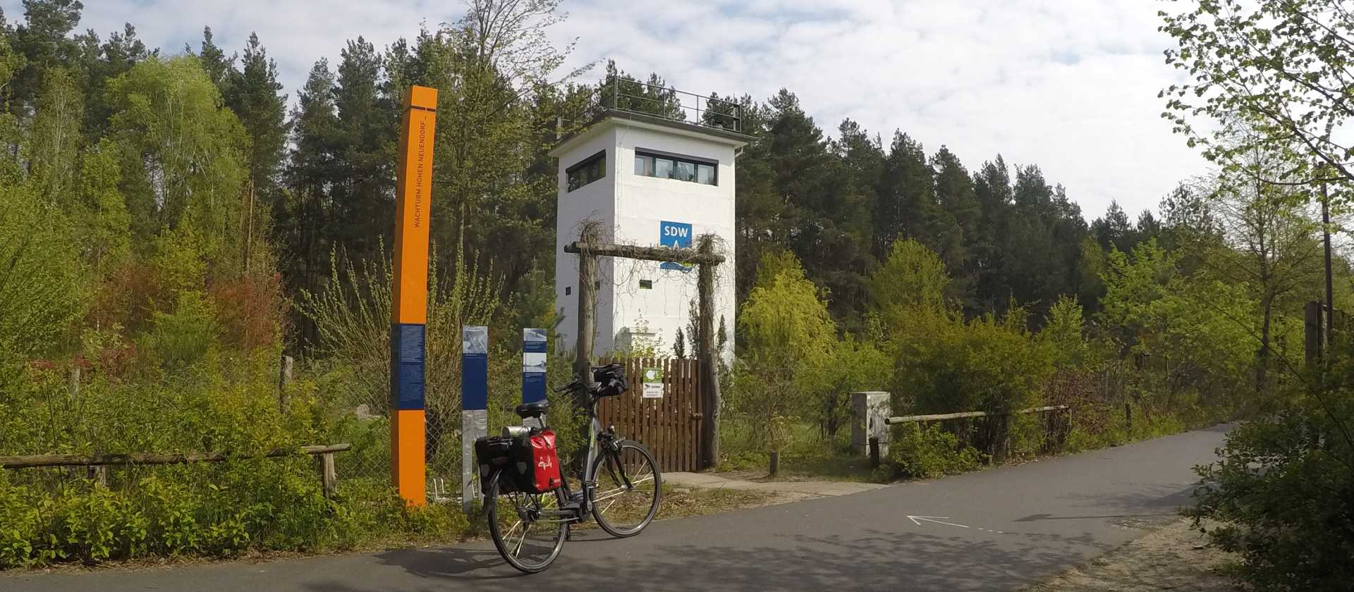 Cycle past old East German watchtowers on the Berlin Wall Trail | Brad Atwal