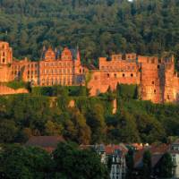 Heidelberg at sunset