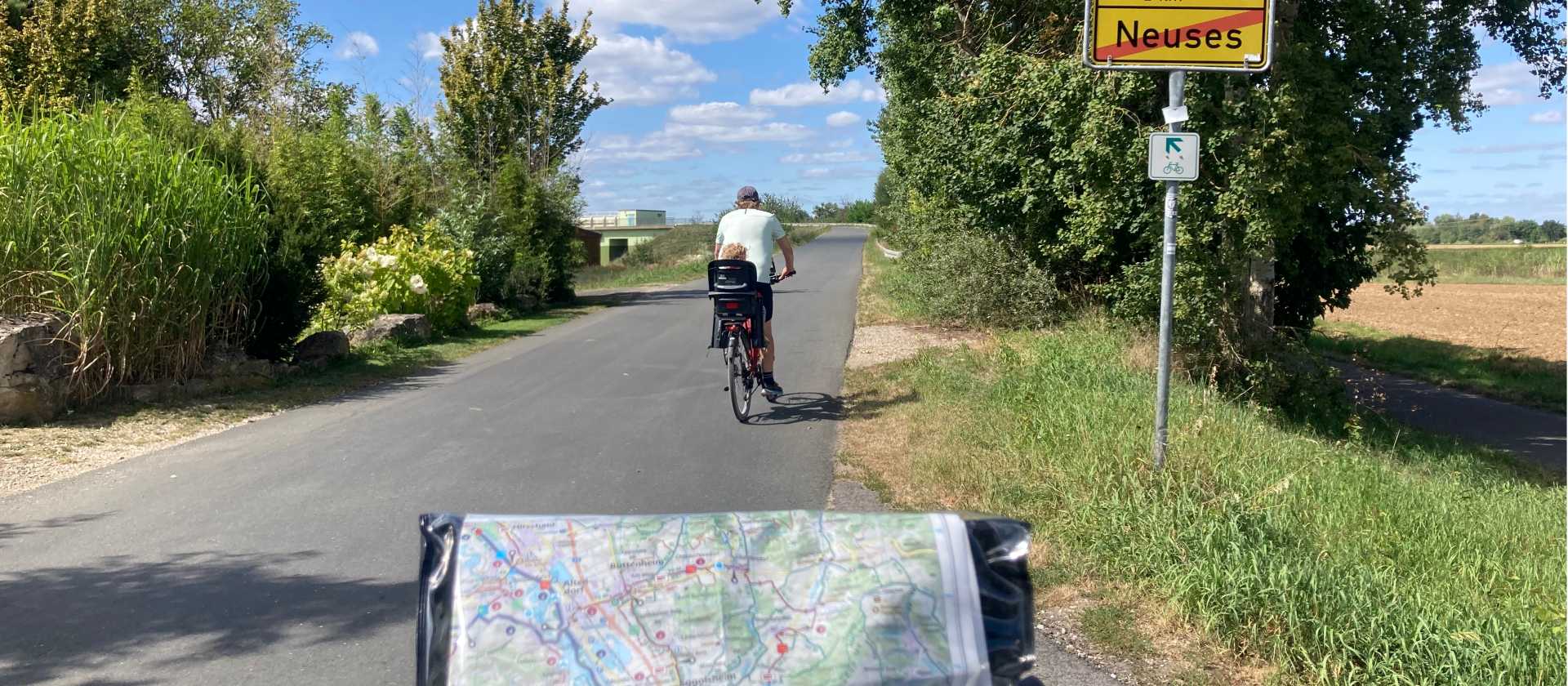Easy navigation on a cycle tour in Bavaria | Els van Veelen