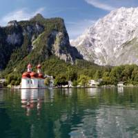 Lake Konigssee in Bavaria, Germany