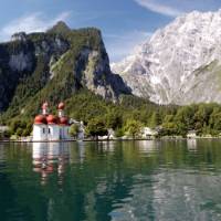 Lake Konigssee in Bavaria, Germany