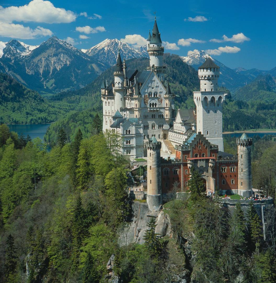 The spectacular Neuschwanstein Castle