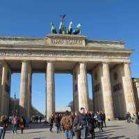 The impressive Brandenburg Tor in Berlin | Kate Baker