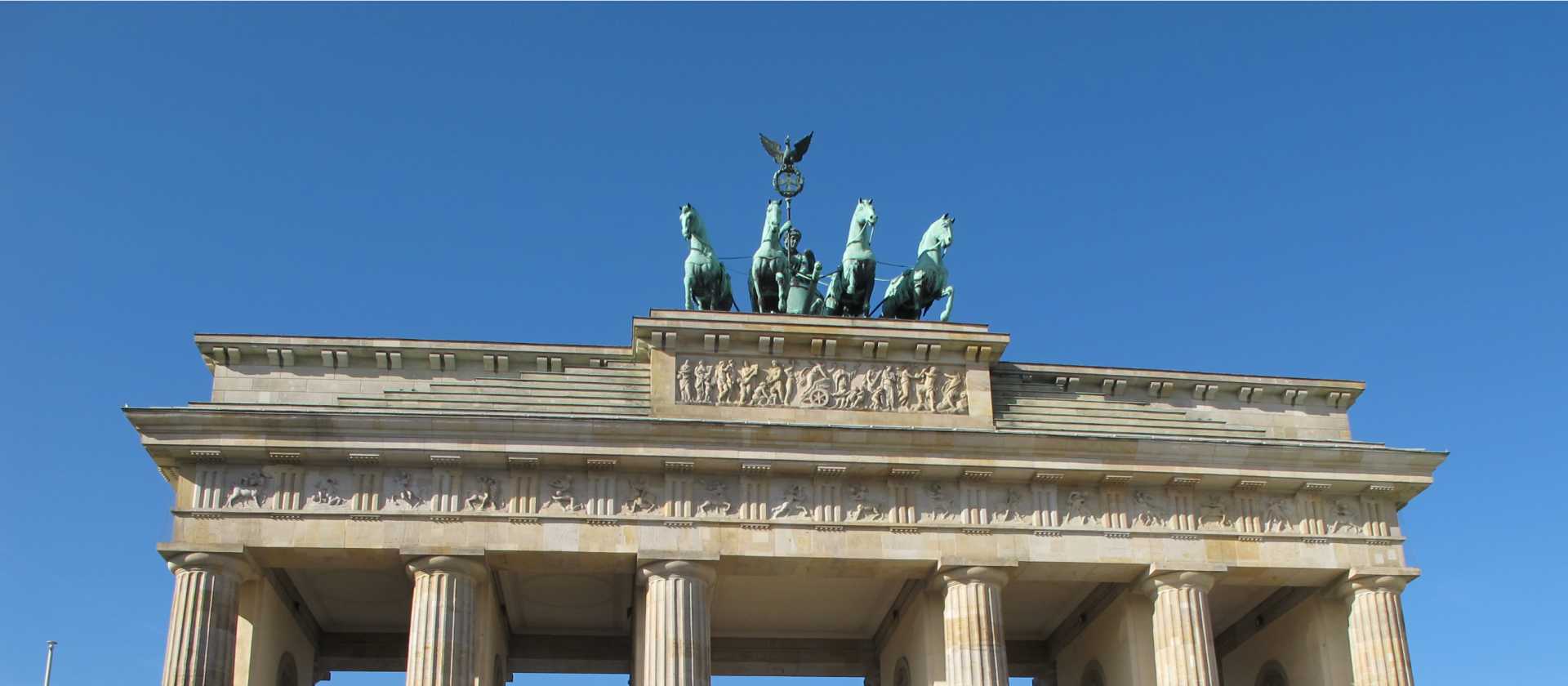 The impressive Brandenburg Tor in Berlin | Kate Baker